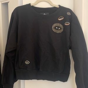 7 for all Mankind Beaded Sweatshirt